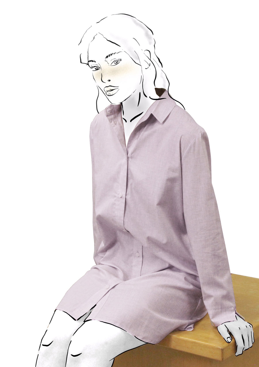 HEATHER DRESS SHIRT