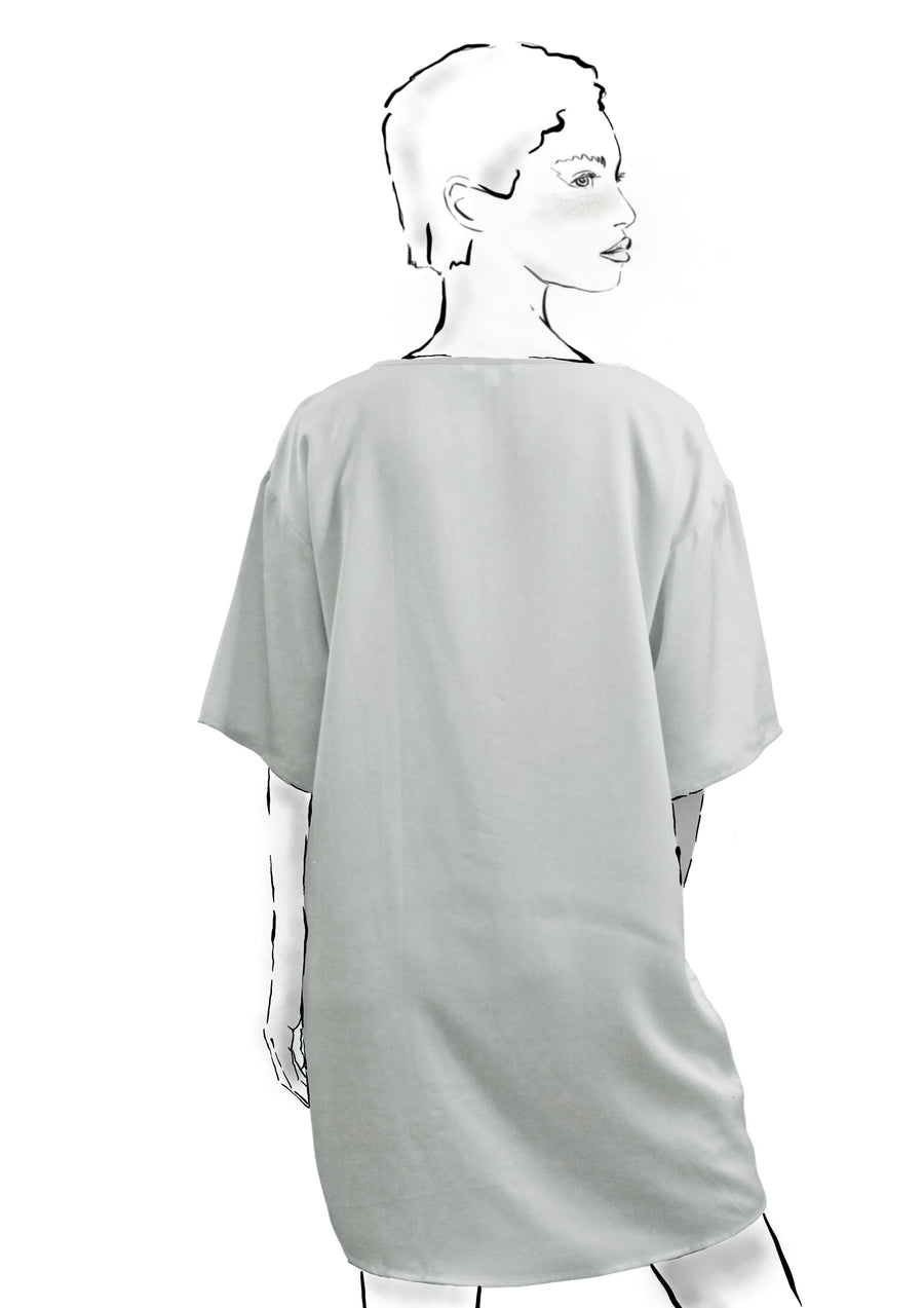 LYOCELL T-SHIRT DRESS