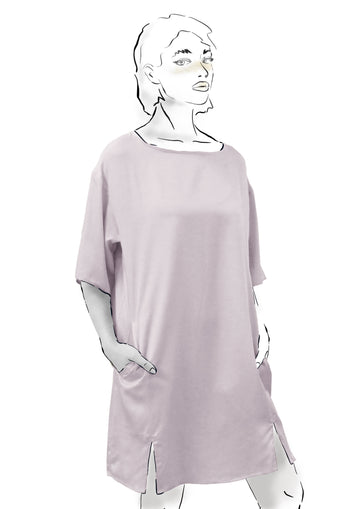 LYOCELL T-SHIRT DRESS